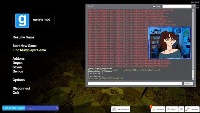 The Backrooms Gmod horror map and more (Twitch Stream 9/30/22) смотреть онлайн