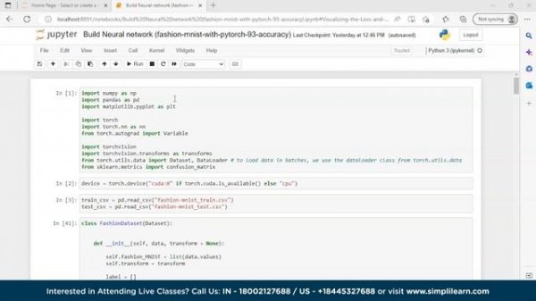 PyTorch Tutorial for Beginners | Deep Learning with Pytorch | Pytorch Installation | Simplilearn