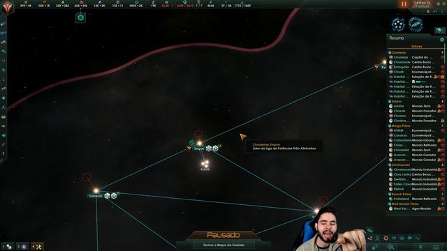 CIDADANIA PARA OS ROBÔS E BOOM ECONÔMICO - STELLARIS FEDERATIONS #36 - (Gameplay/PC/PT-BR) смотреть онлайн