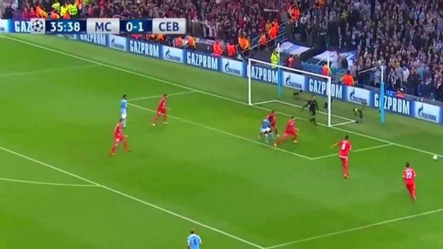 Manchester City 2-1 Sevilla FC (C1) Champions League 2015 смотреть онлайн