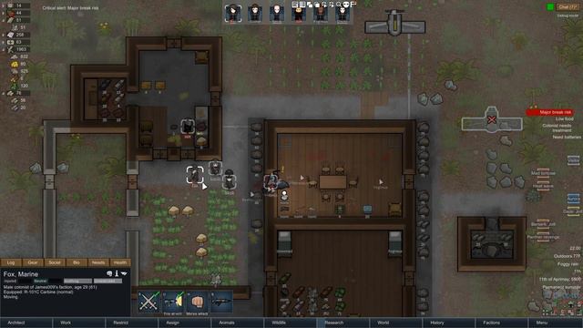 Rimworld Multiplayer Panther Attack смотреть онлайн