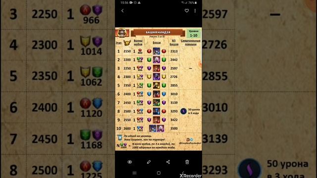Башня ниндзя: проходим этапы 1-10 на рейтинг.Empires and Puzzles смотреть онлайн