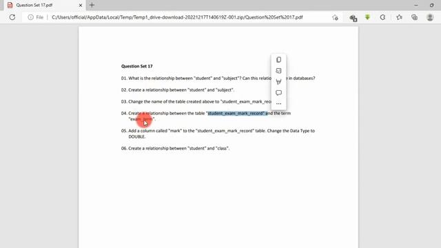 DBMS Question Set 17 | 1st Year | Semester 01 | Java Institute | Likitha Chathubhashini смотреть онлайн