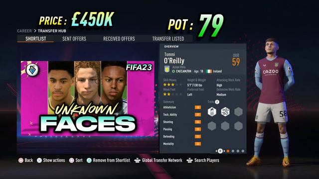 FIFA 23: UNKNOWN GAME FACES смотреть онлайн