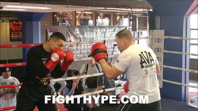 DAVID AVANESYAN DISPLAYS DECEPTIVE SPEED & SERIOUS POP; CRACKS MITTS AHEAD OF LAMONT PETERSON CLAS смотреть онлайн