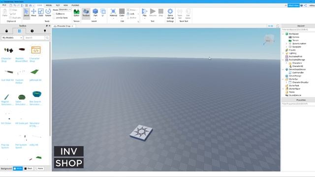 Roblox Studio Character Shop смотреть онлайн