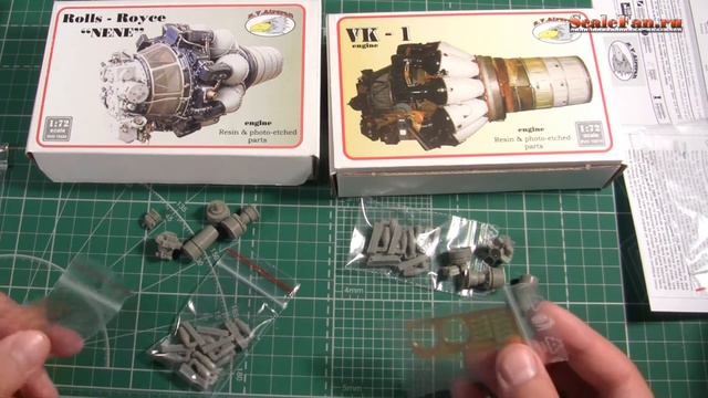 R.V.Aircraft VK-1 vs Rolls-Royce NENE - engines 1:72 смотреть онлайн