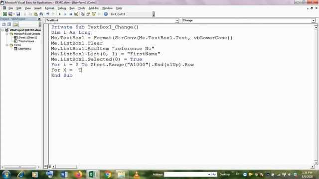 Advance Level Search In Userform Excel VBA