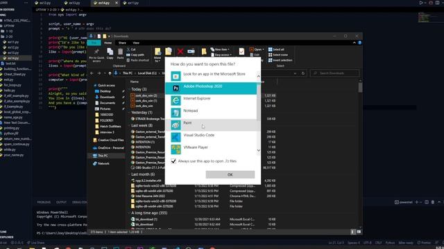Learning Python the Hard Way - Day 7, session 3 смотреть онлайн