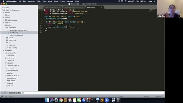 “UI Automation Testing with Ember.js” by Palak Goel, Senior Software Engineer in Test at AllScripts смотреть онлайн