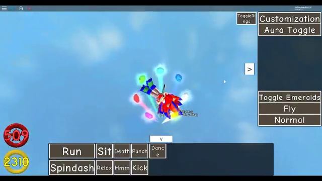 ROBLOX Crossover Sonic 3D RPG V3 Fly Glich (Spindash) смотреть онлайн