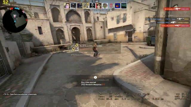 Counter Strike Global Offensive on i5-7400 GTX 1050Ti 4GB 8GB RAM смотреть онлайн