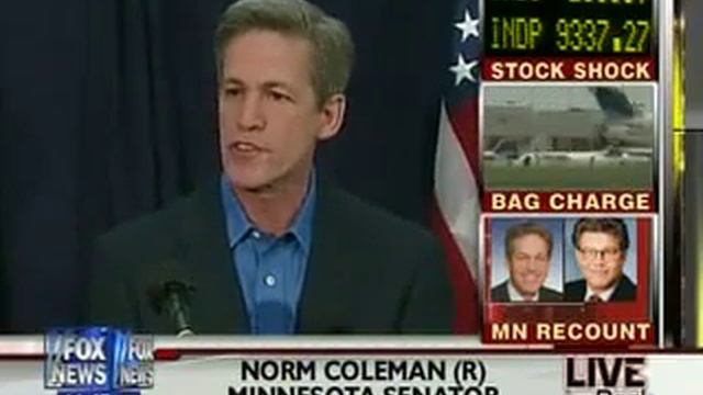 Norm Coleman: Too Much At Stake for a Recount смотреть онлайн