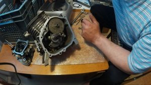 полная сборка двигателя от культиватора 6,5 л с