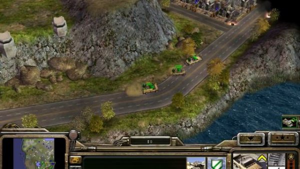 Прохождение Command and Conquer: Generals - Zero Hour (МАО) Часть 4 Джармен Келл и сорок разбоников