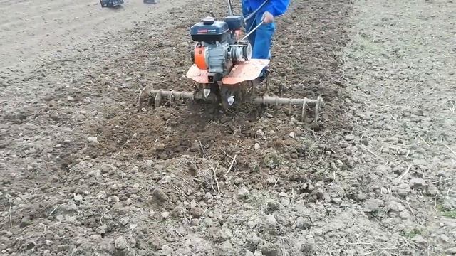 Весенняя обработка фрезой целина и супергрунтозацепы с функцией окучивания смотреть онлайн