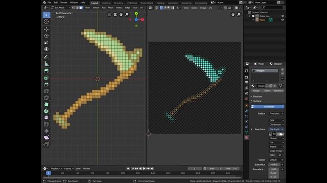 3D Minecraft Items in Blender 2.8 and 2.9 [Tutorial] смотреть онлайн