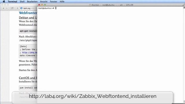 Zabbix Server installieren Tutorial смотреть онлайн