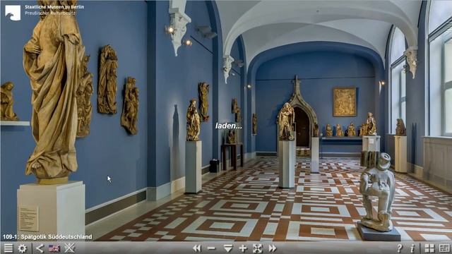 Virtuelle Tour Bode-Museum Berlin - Einführung смотреть онлайн