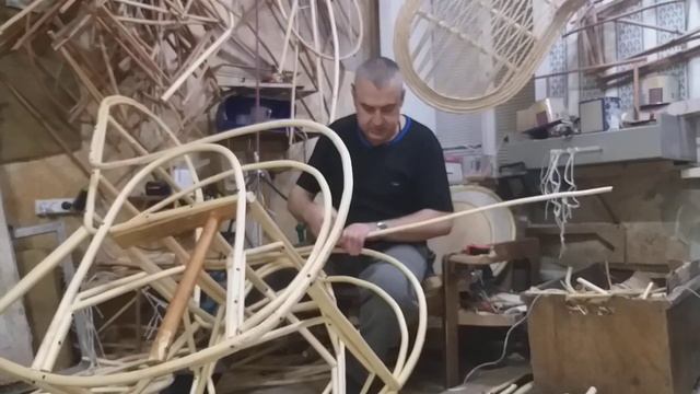 Сборка каркаса кресла качалки "отдых " часть 5 смотреть онлайн