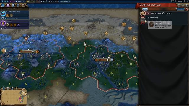 [8] Road to Conquer (Let's Play Civilization VI w/ GaLm) смотреть онлайн