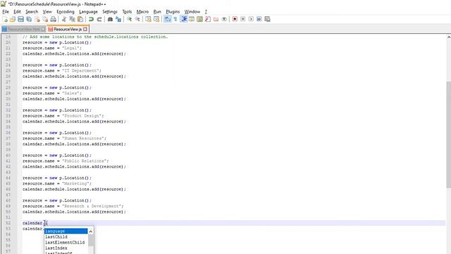 Resource Scheduler in JavaScript - I смотреть онлайн