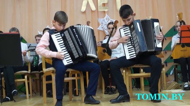 Образцовый оркестр народных инструментов детской музыкальной школы искусств № 2 Бреста смотреть онлайн