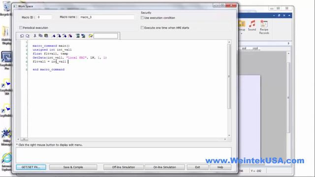 How to convert Macros Integer Value to Floating point EasyBuilder Pro Weintek software смотреть онлайн