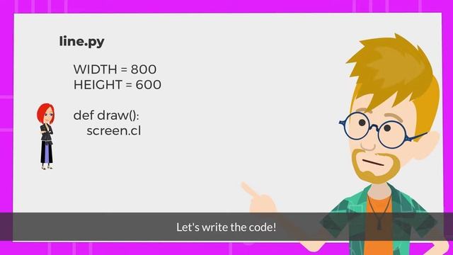 1. How to Draw Line | Chapter 3: Drawing Shapes & Text in Pygame Zero смотреть онлайн