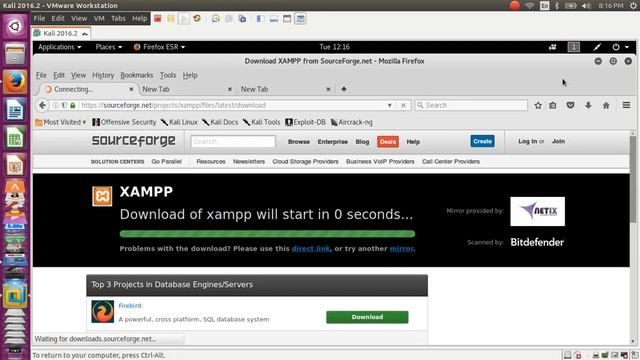 penetration - Install Xampp and Mutilidae on Kali Linux part 1 تنصيب زامب + ماتيليداى على الكالى смотреть онлайн