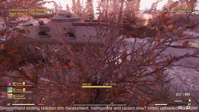 #fallout76 Flashbacks - Urbanwhisp3r falls off cliff, Clown to the rescue! with Annorexorcist! смотреть онлайн