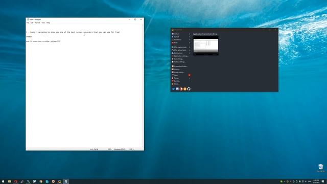 The best free screen recorder and color picker ShareX смотреть онлайн