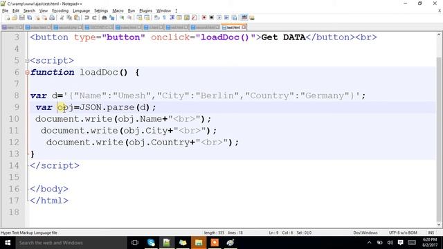 How to create Json?. How to parse JSON Data?. смотреть онлайн