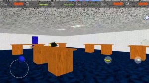 Roblox Baldi's basics classic remastered rp Getting 'Beat Baldloon and meet mystman12!' Badge YAY