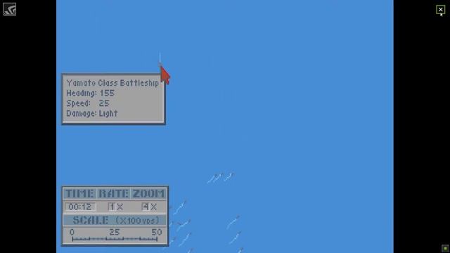 MicroProse Task Force 1942 1992 16 destroyers vs Yamato смотреть онлайн
