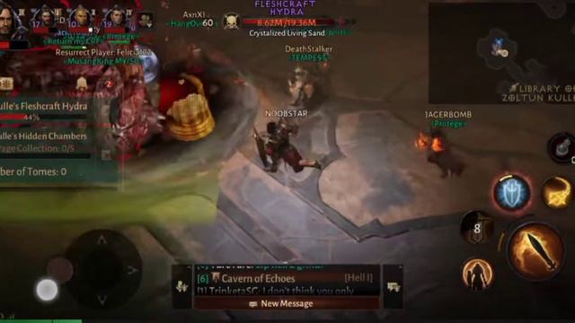DIABLO IMMORTAL - NOOBSTAR VS Boss FLESHCRAFT HYDRA смотреть онлайн