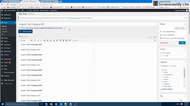 How to change Wordpress Post URL смотреть онлайн