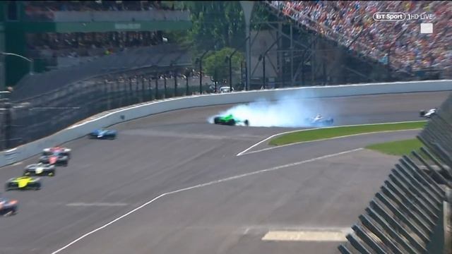 IndyCar Series 2018. Indy 500. All Crashes & Fails Compilation смотреть онлайн