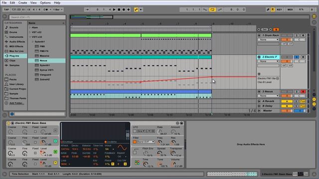Ableton Live плагины, автоматизация и экспорт смотреть онлайн