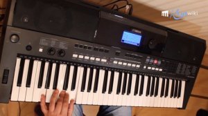 Yamaha PSR E 433. Features review and demo.