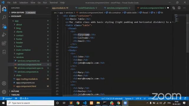 Free Course On Angular | API Integration, Pipes, External module Integration | ExcelR смотреть онлайн