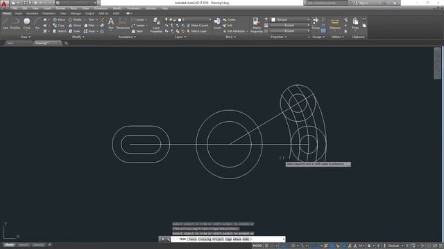 autocad 2d mechanical drawing practice смотреть онлайн