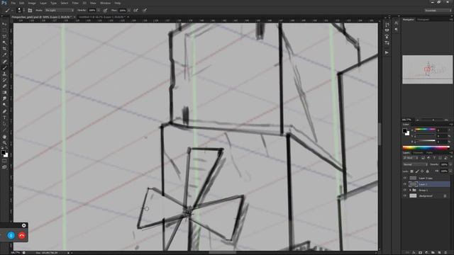 Рисуем локацию в Adobe Photoshop смотреть онлайн