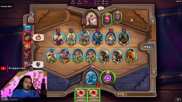 GIGASTATS ALWAYS MAKE ME HAPPY! - Hearthstone Battlegrounds смотреть онлайн