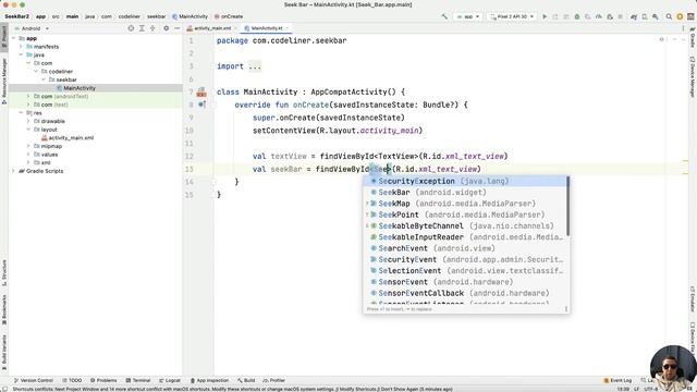 SeekBar Tutorial With Example In Android Studio смотреть онлайн