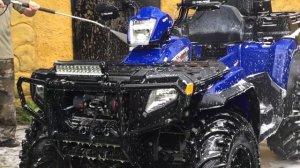 Как помыть свой квадроцикл быстро и бережно. Мойка квадроцикла.