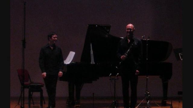 Free improvisation on Tosca: "E lucevan le stelle" for clarinet and piano смотреть онлайн