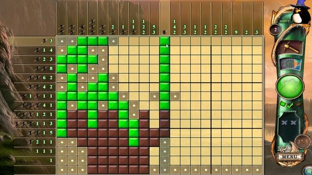 Fantasy Mosaics 10: Time Travel - 17-3 - House Plant (Walkthrough) смотреть онлайн