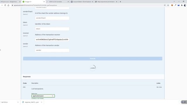 How to Convert .JSON files to .CSV from the Elrond Network API смотреть онлайн