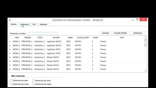 Projet Qt/C++ - GESTION DE PARTENARIAT смотреть онлайн